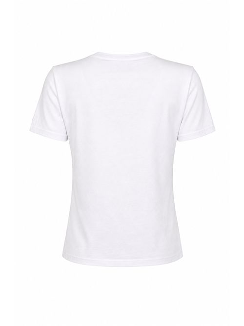 T-shirt Emilie in cotone con ricamo Andiamo al Mare? Mc2 Saint Barth | EMI000109160L